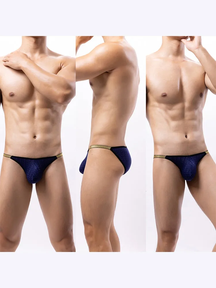 3 Pack Men's Sexy Low-Rise Hip-Lifting Briefs
