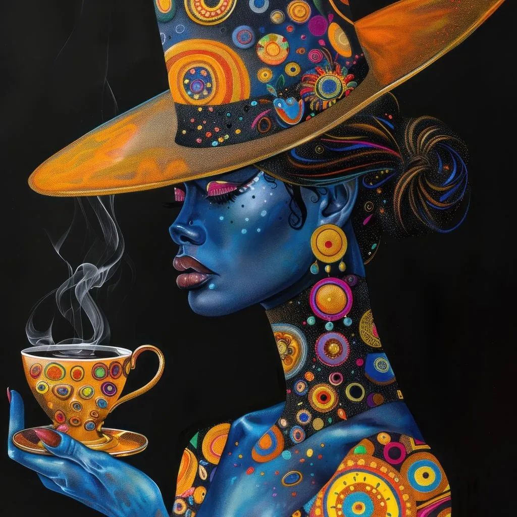 Astral Afternoon Tea - TooplesArt