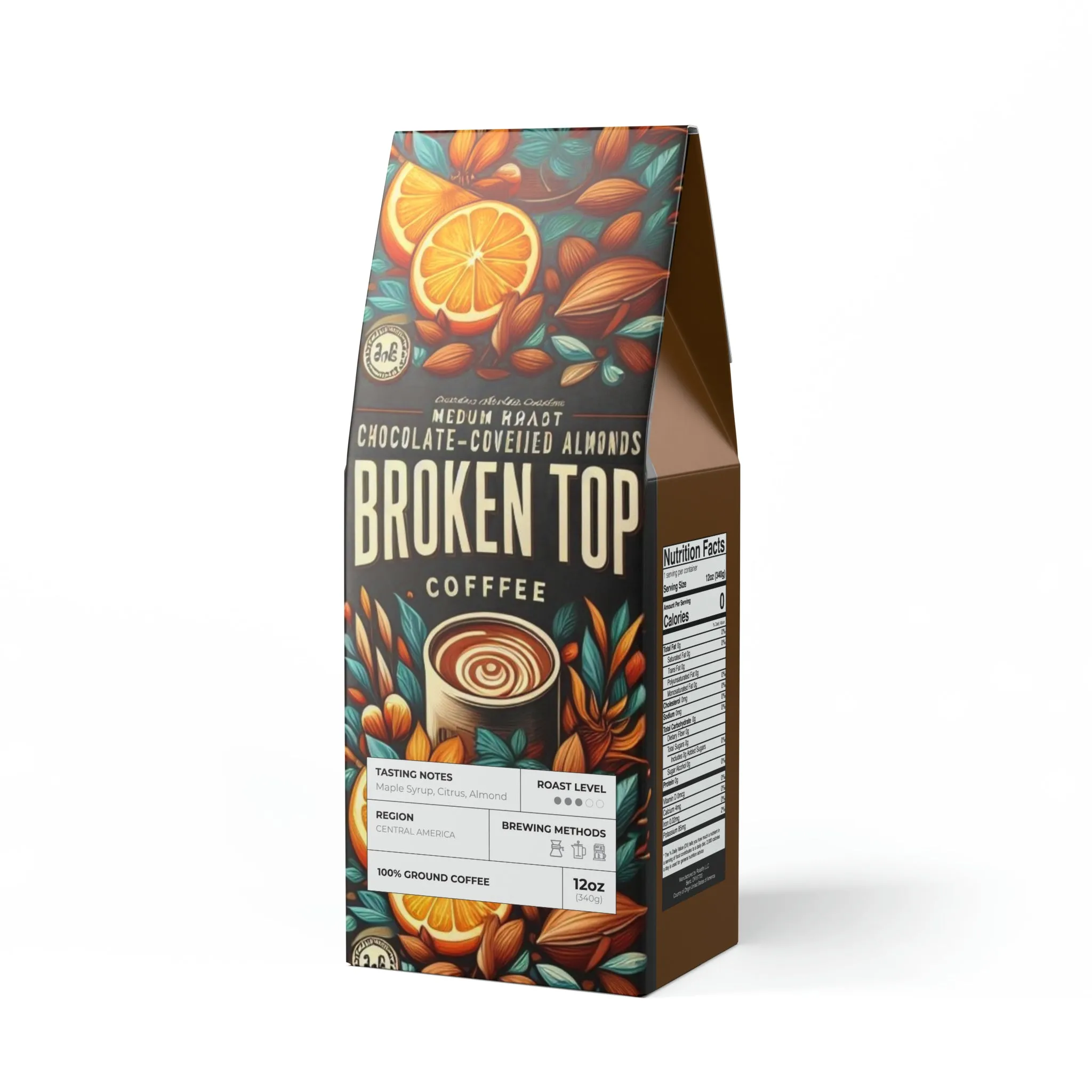 Broken Top Coffee Blend (Medium Roast) 12oz (340g)