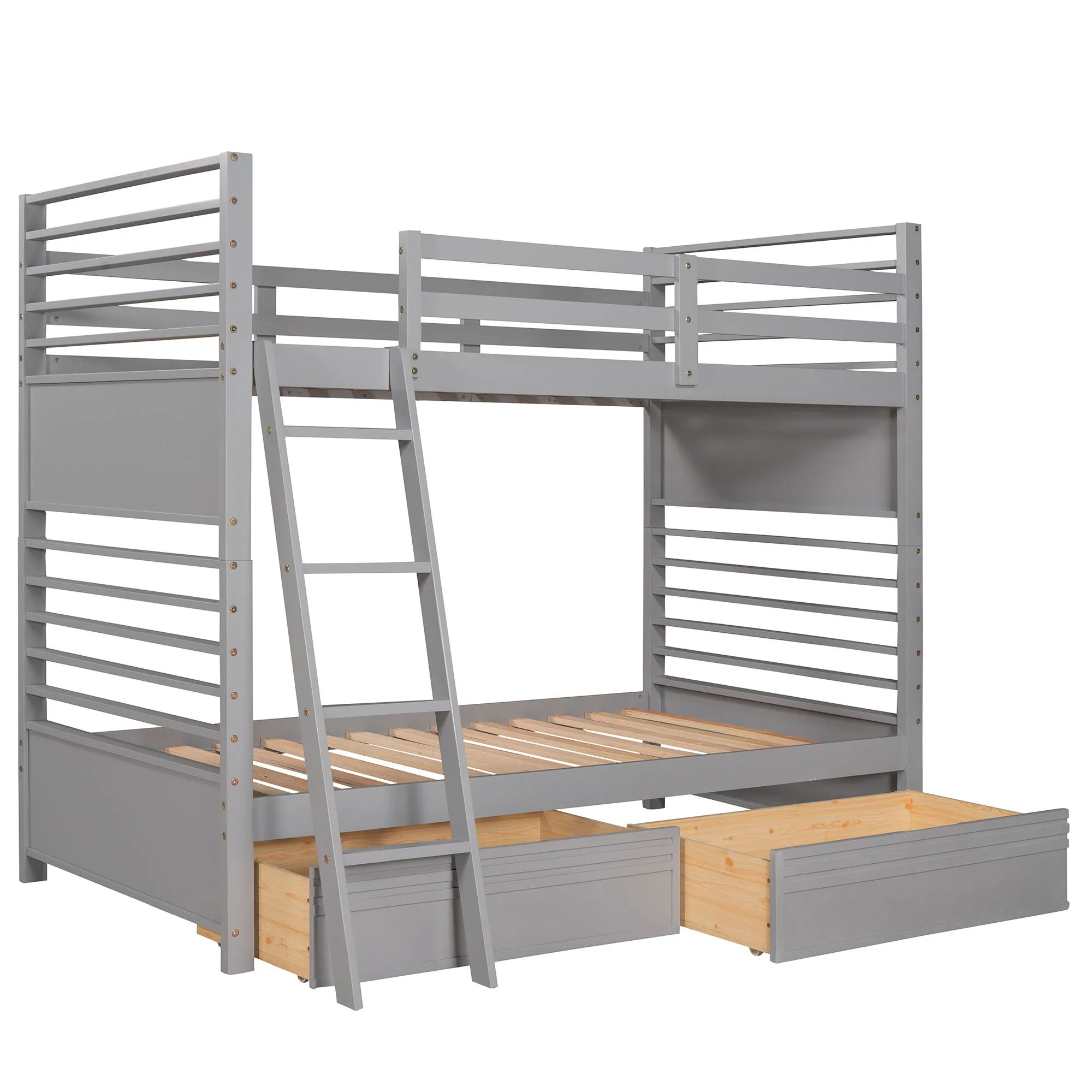 Bunk Bed With 2 Drawers by Couch.com
