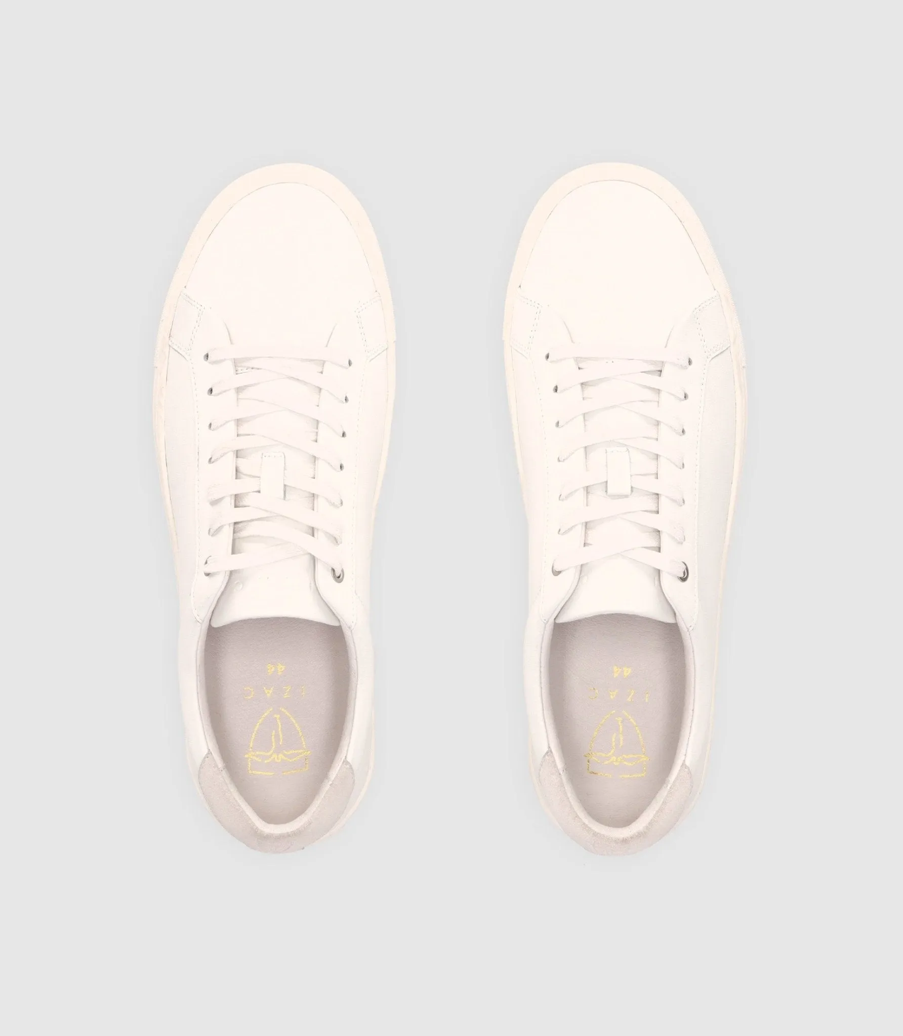 Chaussures sneakers avec logo blanches