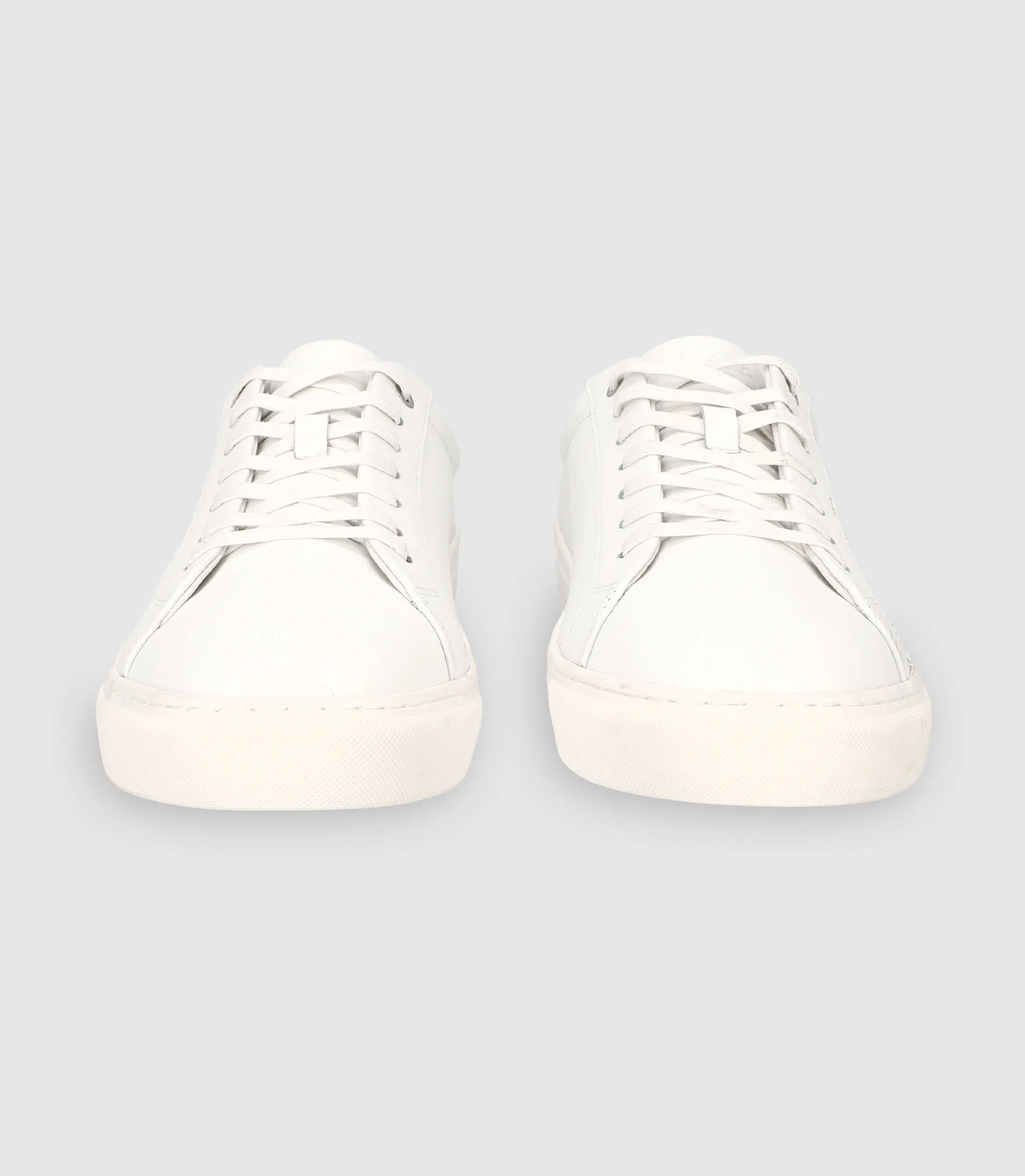 Chaussures sneakers avec logo blanches