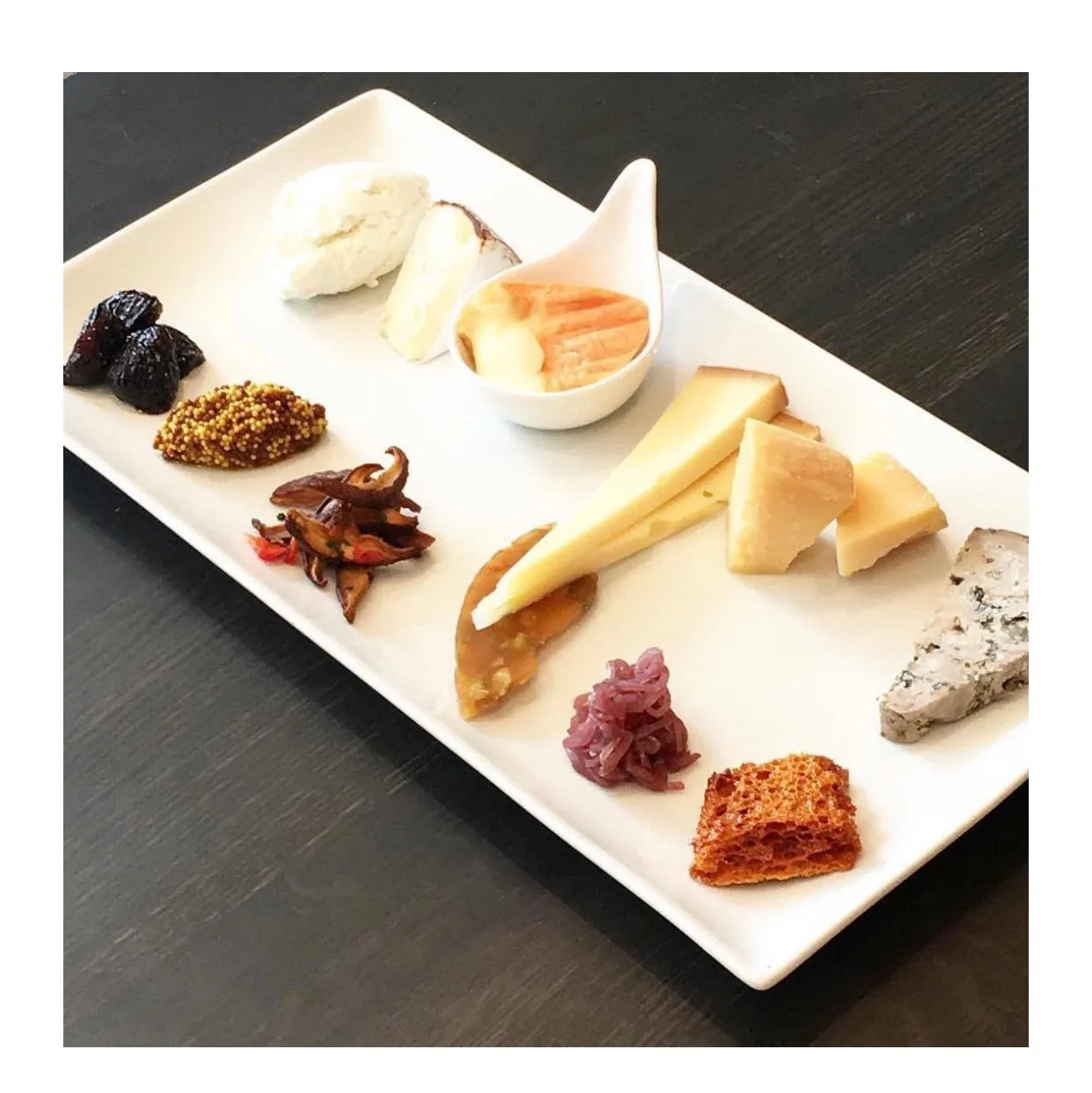 Composing The Cheese Plate