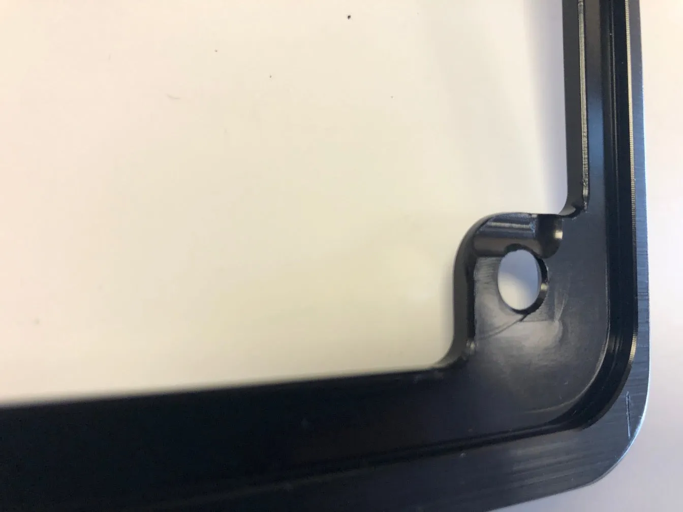 Custom Motorcycle Slim License Plate Frame