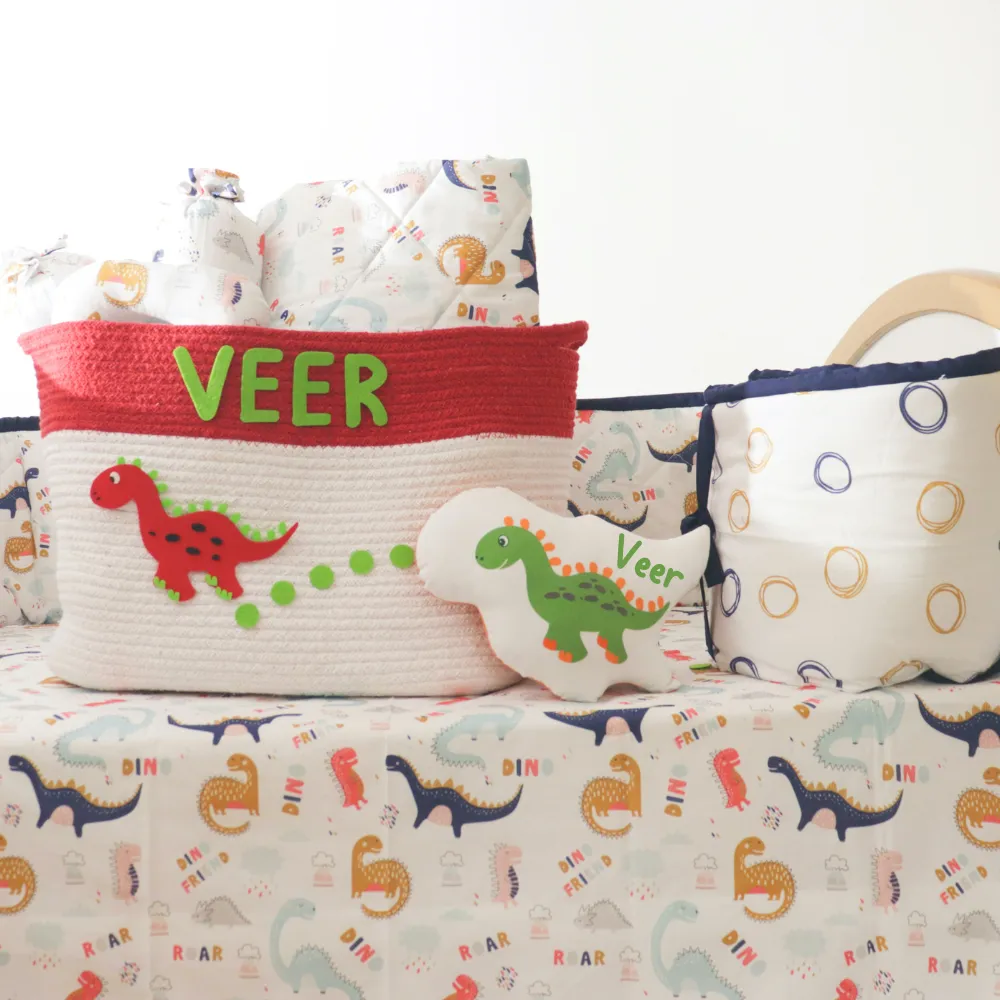 Dino Friend- Personalised Essential Gift 'Baskets Of Love'