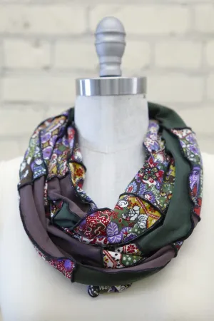 Fall of Love Infinity Scarf