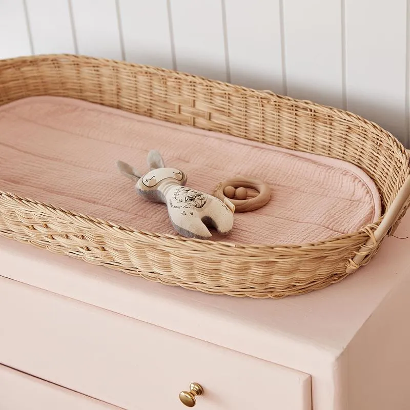 LUXE ORGANIC COTTON LINER- ROSE and MUSTARD