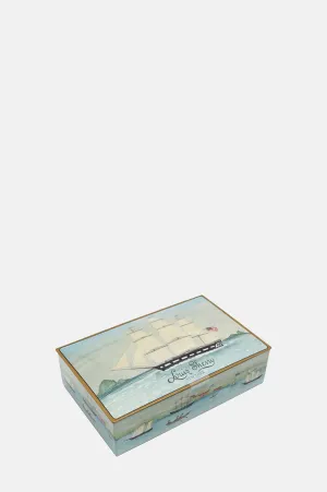 Mary Maguire Ship Monticello 12- Piece Tin