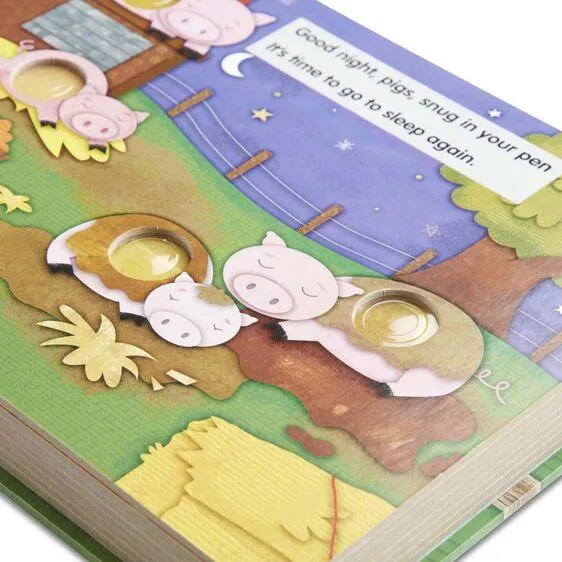 Melissa & Doug Poke-A-Dot Goodnight, Animals