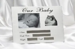 New Baby Ultrasound Picture Frame