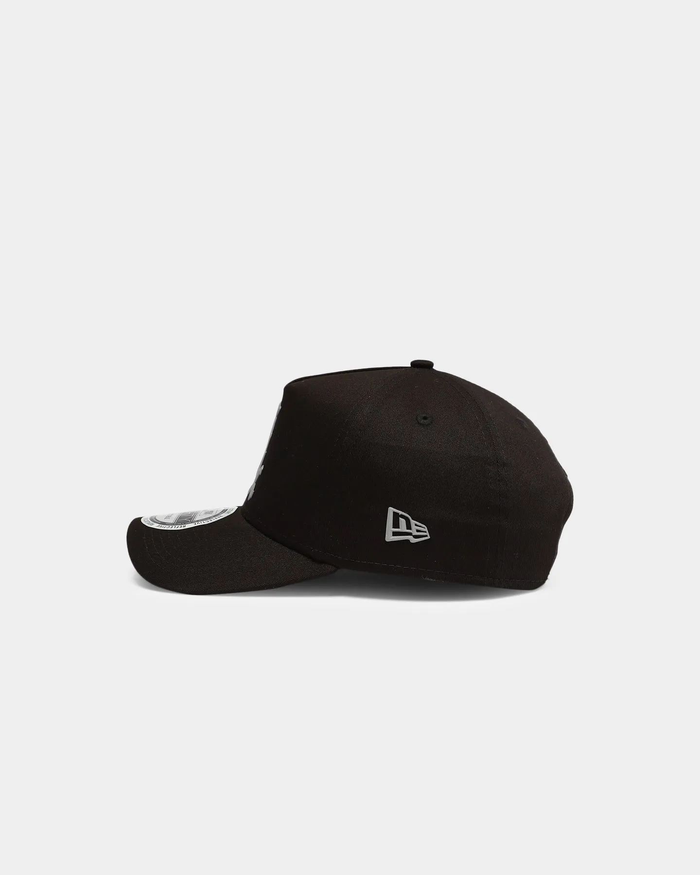 New Era Chicago White Sox 9FORTY A-Frame Reflective Logo Snapback Black/3M