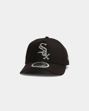 New Era Chicago White Sox 9FORTY A-Frame Reflective Logo Snapback Black/3M