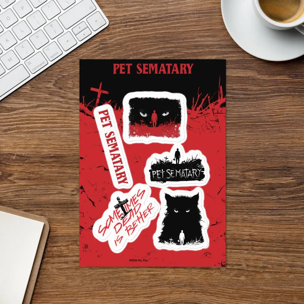 Pet Sematary Collection Sticker Sheet