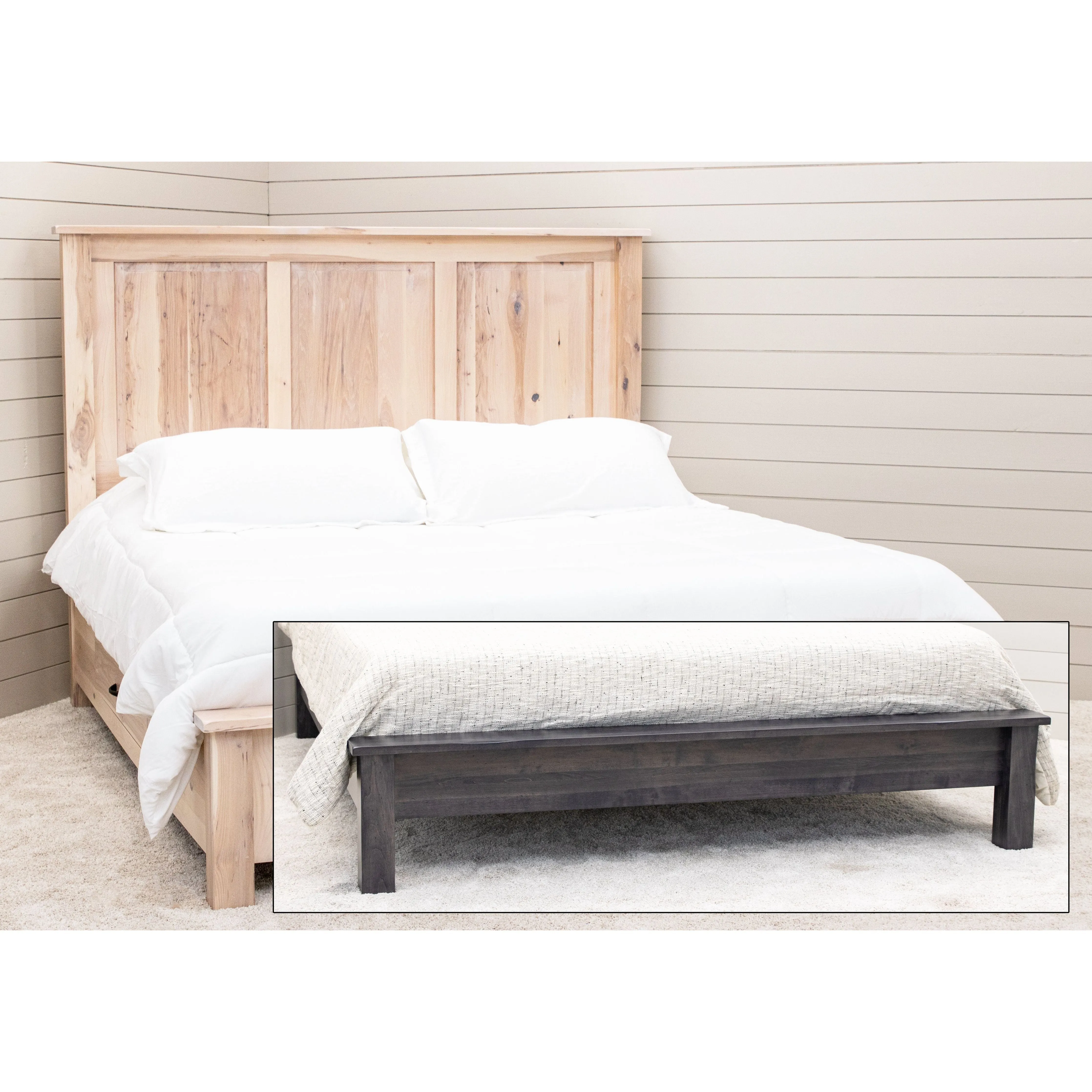 Savannah Rustic Storage Platform Bed
